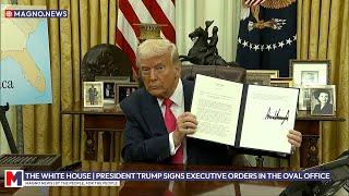 President Trump Signs Executive Orders and Briefs Media in The Oval Office (Mar 6, 2025) [LIVE]