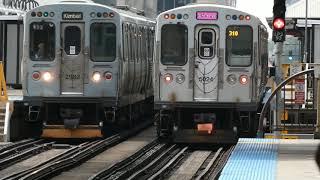 CTA Green, Pink, & Orange Lines Rerouted onto Outer Loop - 6/6/21