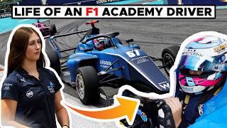 A Race Weekend With Lia Block - Behind the Scenes of F1 Academy