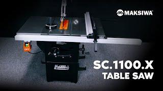 Maksiwa - SC.1100.X Cabinet Saw