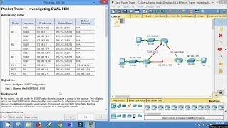 6.3.4.4 Packet Tracer - Investigating DUAL FSM