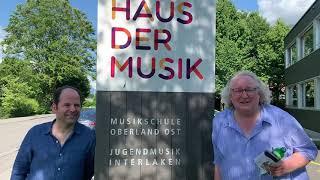 Meisterkurs Trompete Reinhold Friedrich & Jeroen Berwaerts im Haus der Musik in Interlaken.