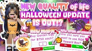 NEW QUALITY OF LIFE UPDATE  | NEW GRIM DRAGON PET + HALLOWEEN UPDATE?