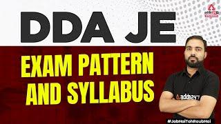 DDA JE Vacancy | DDA JE Syllabus & Exam Pattern