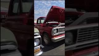 unreal truck lineups at the F-100 Supernationals #fordtrucks #fordtrucklife #fordf100pickup