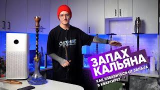 Как избавиться от запаха кальяна дома?