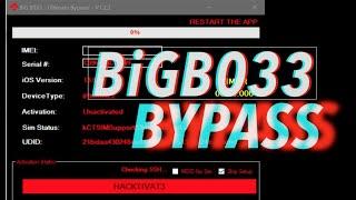 BiGB033 iOS13 iCloud Bypass Tool for windows GSM/NO MEID Full services Working easy fast and safe