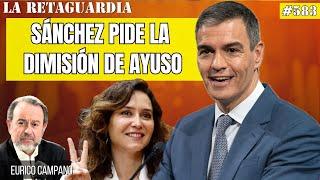 Sánchez, 'el 1' y marido de la imputada, ¡pide la dimisión de Ayuso! ¡Qué figura!