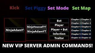 PIGGY NEW UPDATE! VIP Server Admin Control Commands! - Everything about the update.