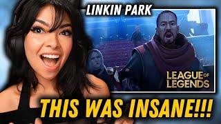 Heavy Is The Crown ft. Linkin Park (Official Music Video) | League of Legends Worlds 2024 | REACTION