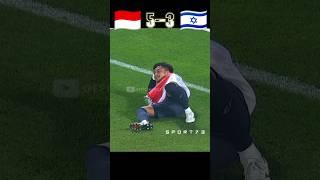 Indonesia VS Israel Pinalty Kick #shorts#football#indonesia