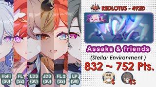 Honkai Impact 3rd:Ex Abyss RedLotus (492D) Ver 7.8 | Assaka (Stellar) | HoFi, FL, LDS, JDS, LP (S0)