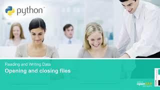 Python for Beginners - Week 4 Unit 2 - Opening and closing files