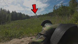 Testing weapons from the Finnish Defence Forces | Live fire training