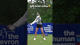 World Ranking #2 Beauty golfer "Nelly Korda" Powerful Swing Motion & Slow Motion 2023, #Nellykorda