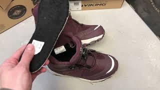 Обзор на ботинки Viking Bjork High GTX BOA Warm Plum