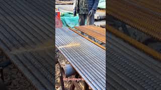 Efficient Rust Removal from Rebar – Advanced Technology in Action! #RustRemoval #Rebar