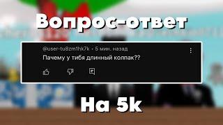 Вопрос ответ на пять тысяч подписчиков