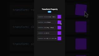 CSS Transform Properties | CSS Transform Property Explained with Infographic Animation #css #coding