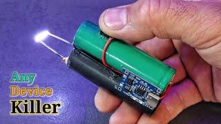 DIY Any Device Killer | High Voltage USB Killer