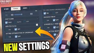 Top 10 NEW Settings Explained In COD MOBILE Battle Royale SEASON 8 2024 | 10 New Changes in CODM