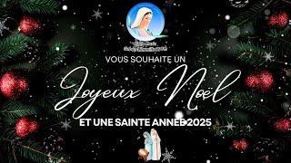 "Joyeux Noël 2024 : Le Message de Radio Maria Libreville 99 FM à ses Auditeurs "