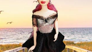 how to make barbie dress | Akanksha's crafts