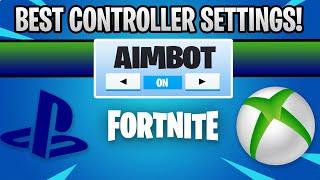 The BEST Controller Settings To ABUSE Aim Assist In Fortnite! (secret settings in fortnite!)