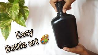 DIY  | Quick and Easy Bottle Art | Bottle Art for Beginners |M P Colourful Creations