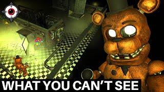 What FNAF The Glitched Attraction Hides Off Camera in the FNAF 2 Escape Room (Toys)