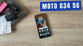 Moto G34 5G Unboxing & Setup Plus Key Features