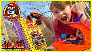 NEW 2023 Monster Jam Playset UNBOXING  EL TORO LOCO BIG AIR CHALLENGE