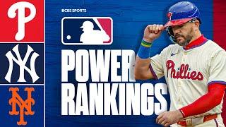 Latest MLB Power Rankings: Phillies move up 5 spots to No. 1, Mets round out top 5
