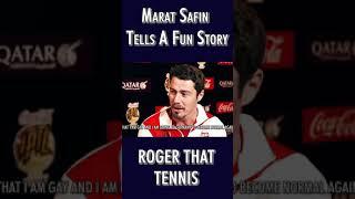 Marat Safin Telling A Fun Story  #shorts