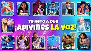 ¿Qué Personaje de Disney es este por su voz? | El Verdadero Quiz de Disney | Mirabel, Elsa, moana