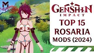 TOP 15 Rosaria Mods | Genshin Impact (2024)