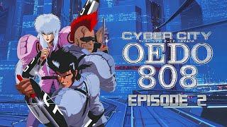 Cyber City Oedo 808 Remastered  - 02 Psychic Trooper (English Dub) 1080p