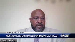 Five candidates removed from ballot in upcoming Riviera Beach election