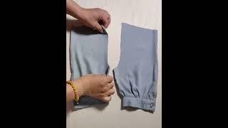 Sew small pants with sleeves