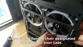 Step by Step Installation of Case Fans