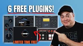 6 Free VSTs & 1 Limited Time Freebie