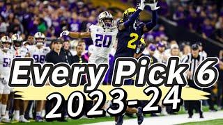 Every Pick Six  | 2023 College Football Season