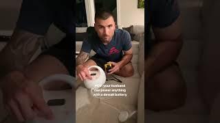 Husband Powers Breastpump with Dewalt Battery…