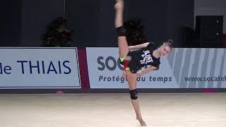 Alina HARNASKO (BLR) clubs - 2017 Thiais trainings