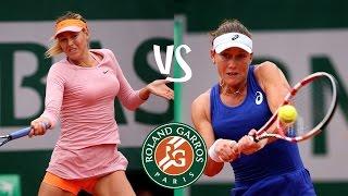 Sharapova vs Stosur | 2014 Highlights