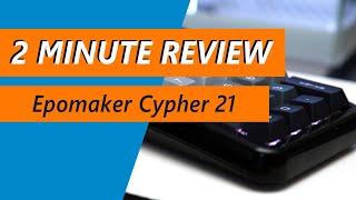 A mechanical numpad with a calculator? Epomaker Cypher 21 Review