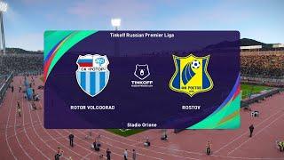 PES 2021 | Rotor Volgograd vs Rostov - Russia Premier League | 17/03/2021 | 1080p 60FPS