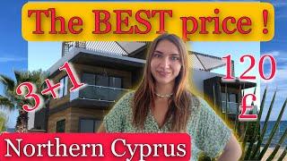 The best prices for real estate by the sea. Northern Cyprus. Huge 3+1 apartment for only £120,000