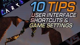 LESS THAN 1% OF ARK PLAYERS KNOW ALL THESE! 10 Top UI Tricks & Shortcuts | Ark PvP Tips n Tricks