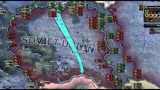 Letting the AI push for easy encirclement - Hearts of Iron 4